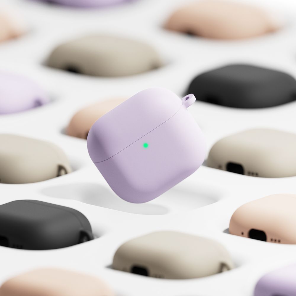 Ringke Ringke AirPods 4 Skal Silikon Ljus Lila