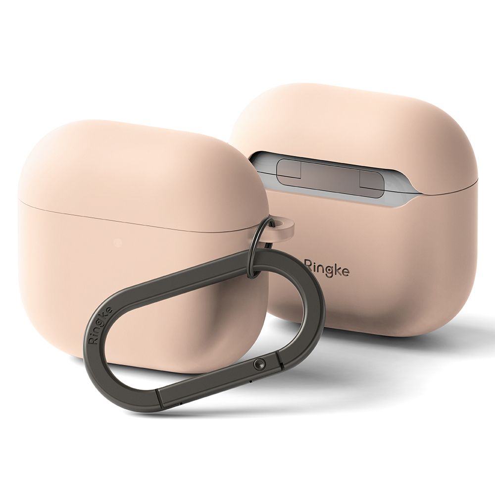 Ringke Ringke AirPods 4 Skal Silikon Pink Sand