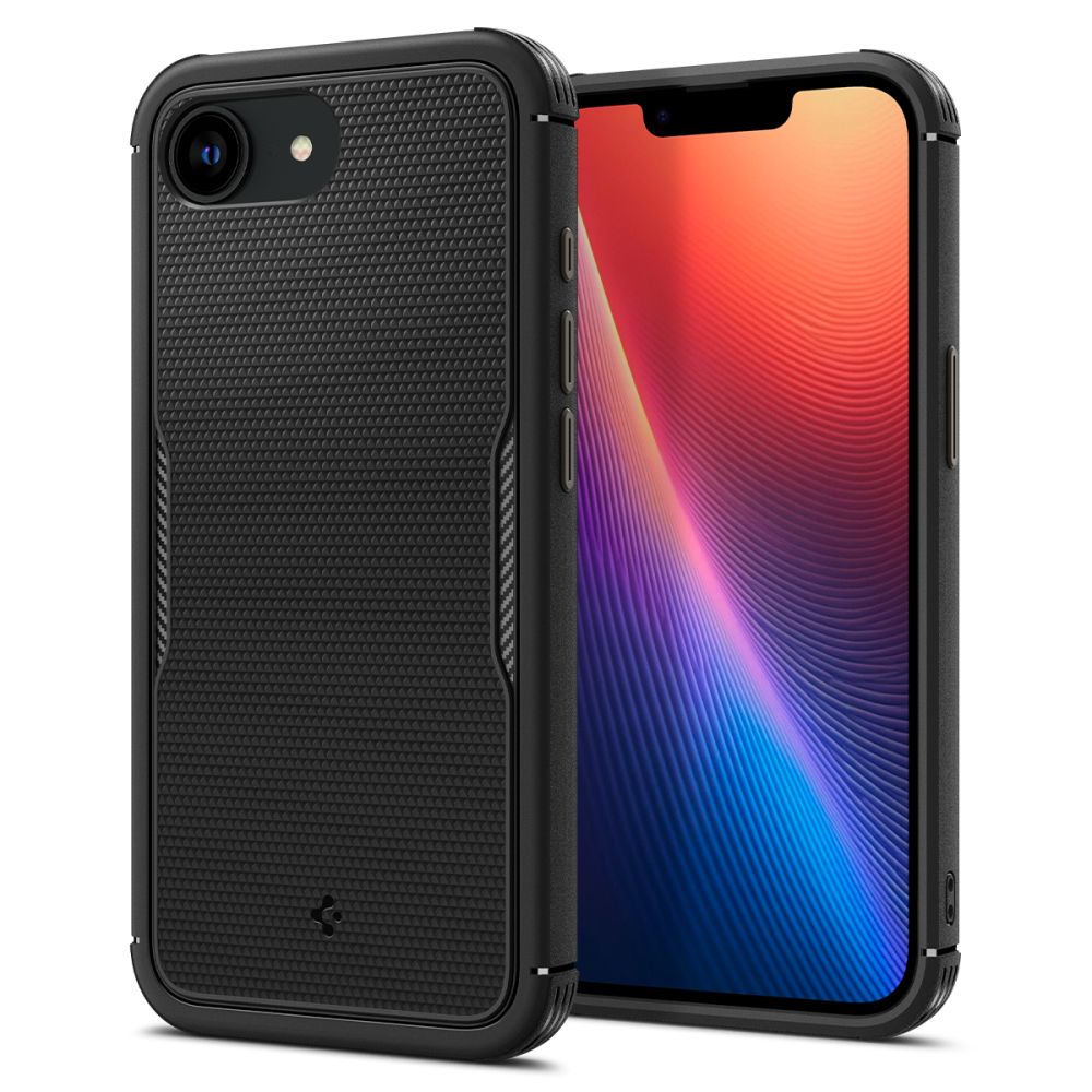 Spigen Spigen iPhone 17e / 16e Skal MagSafe Mag Core Armor Matt Svart