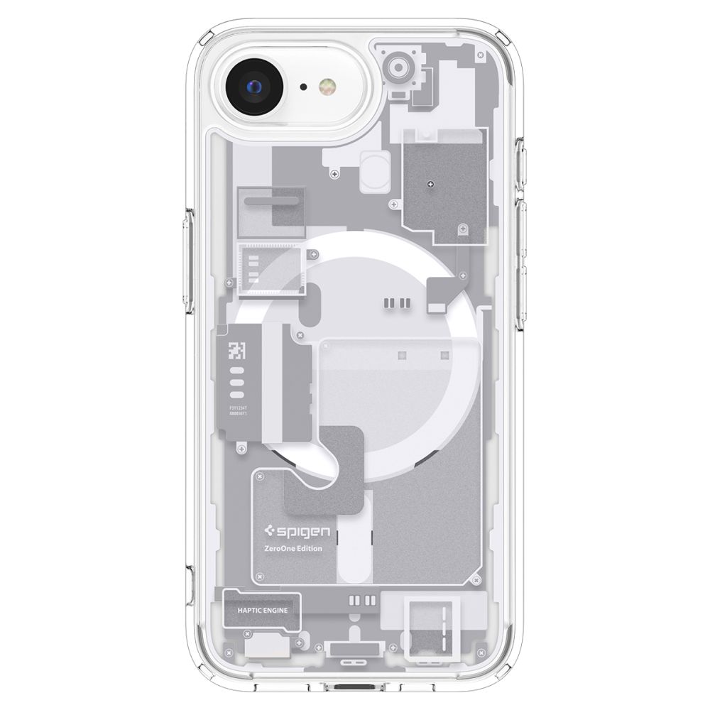 Spigen Spigen iPhone 17e / 16e Skal MagSafe Ultra Hybrid Zero One Vit
