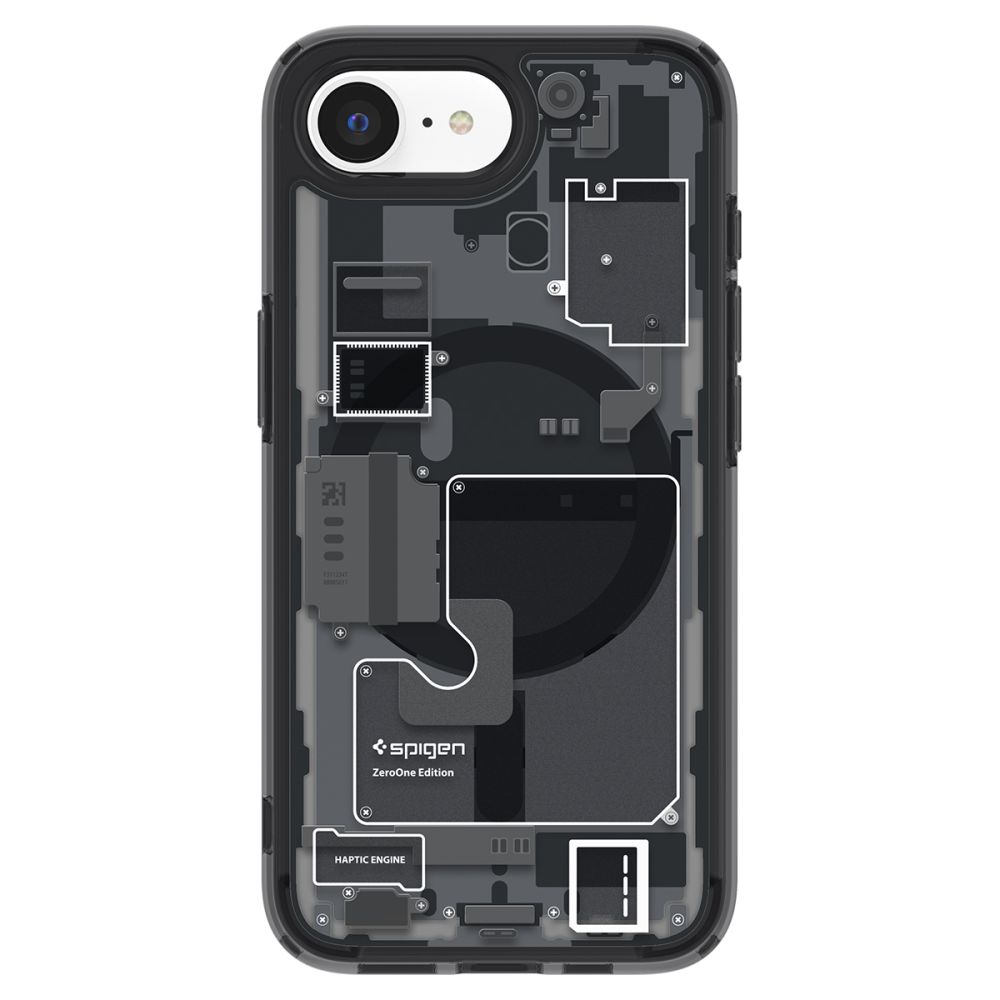 Spigen Spigen iPhone 17e / 16e Skal MagSafe Ultra Hybrid Zero One Svart