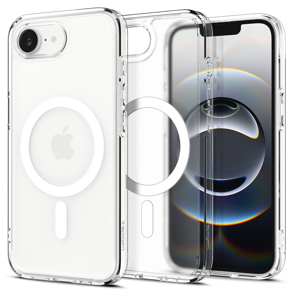 Spigen Spigen iPhone 17e / 16e Skal MagSafe Ultra Hybrid Frost White