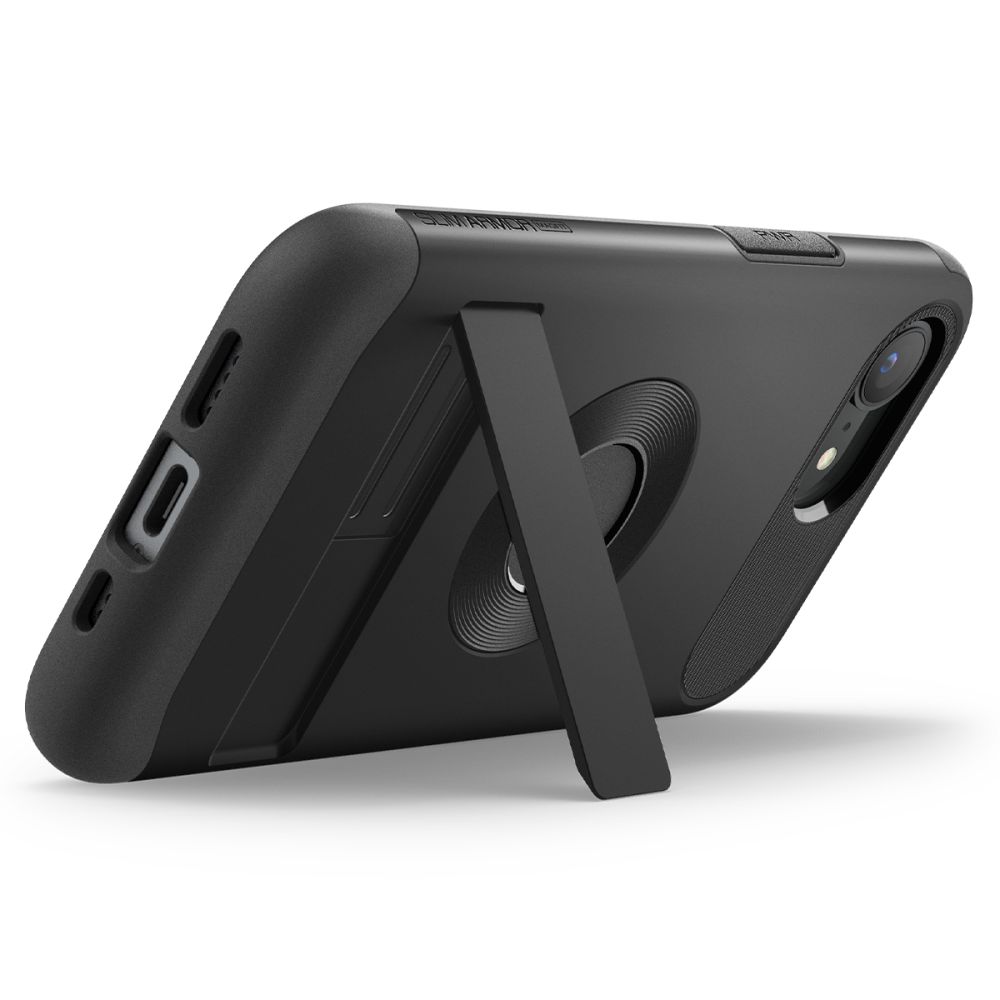 Spigen Spigen iPhone 17e / 16e Skal MagSafe Slim Armor Svart