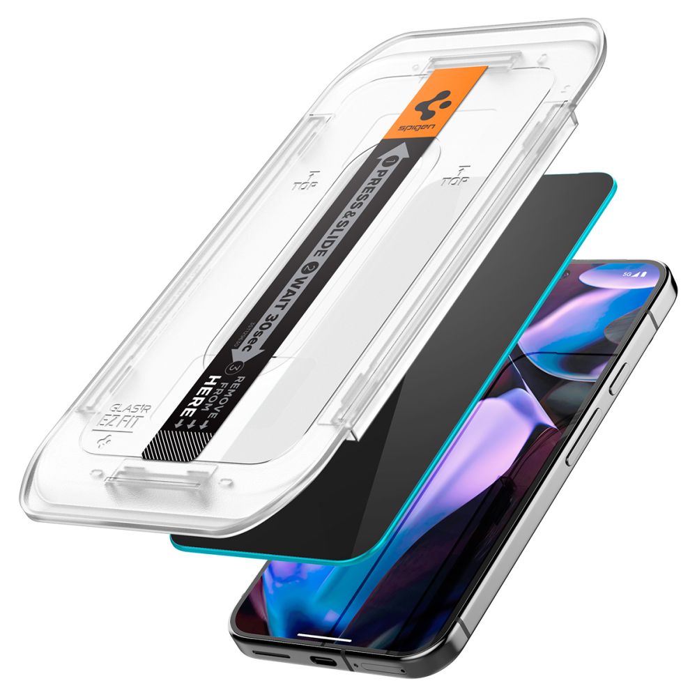 Spigen Spigen Google Pixel 9/9 Pro 2-PACK Skärmskydd GLAS.tR 