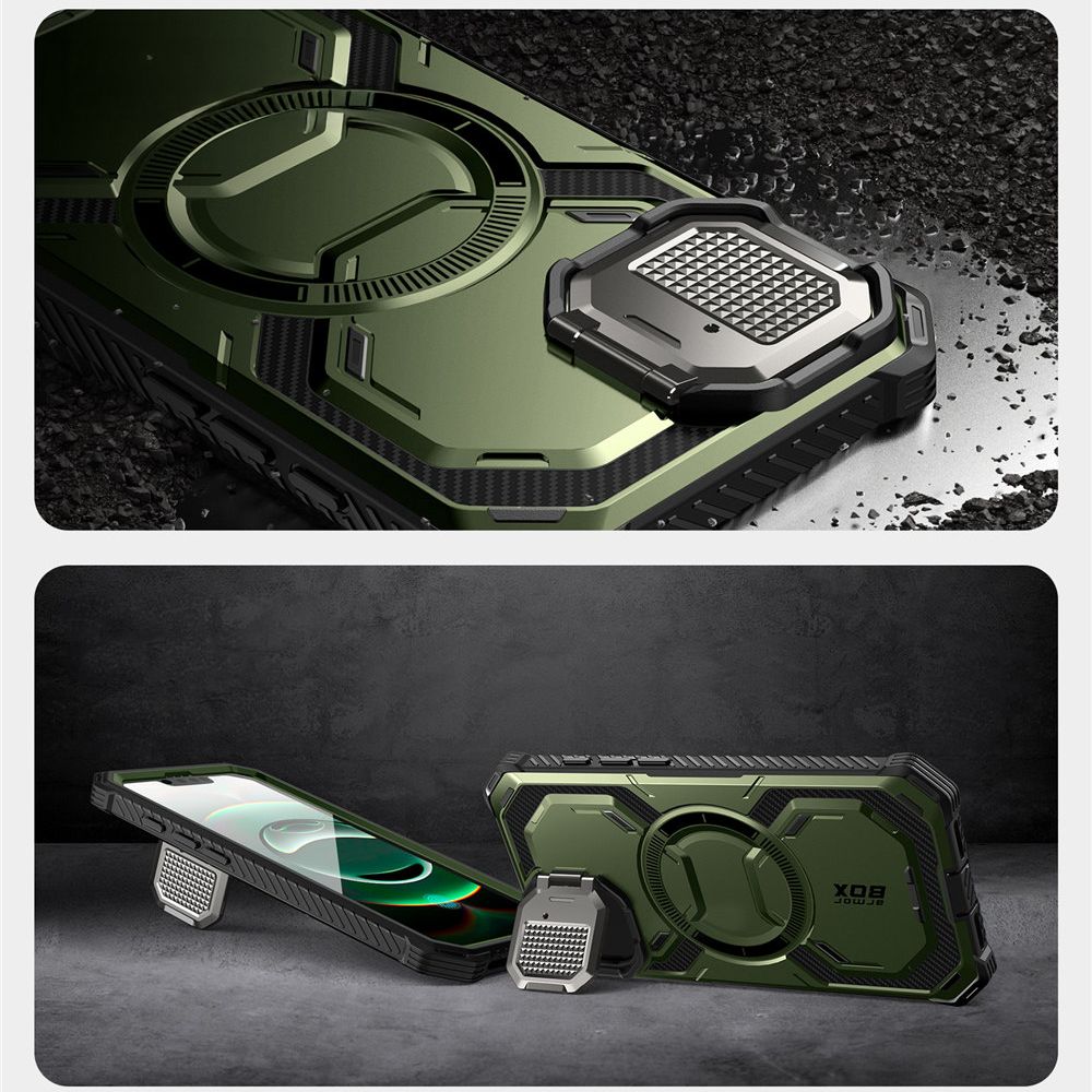 Supcase Supcase iPhone 17e / 16e Skal MagSafe Iblsn ArmorBox Guldan