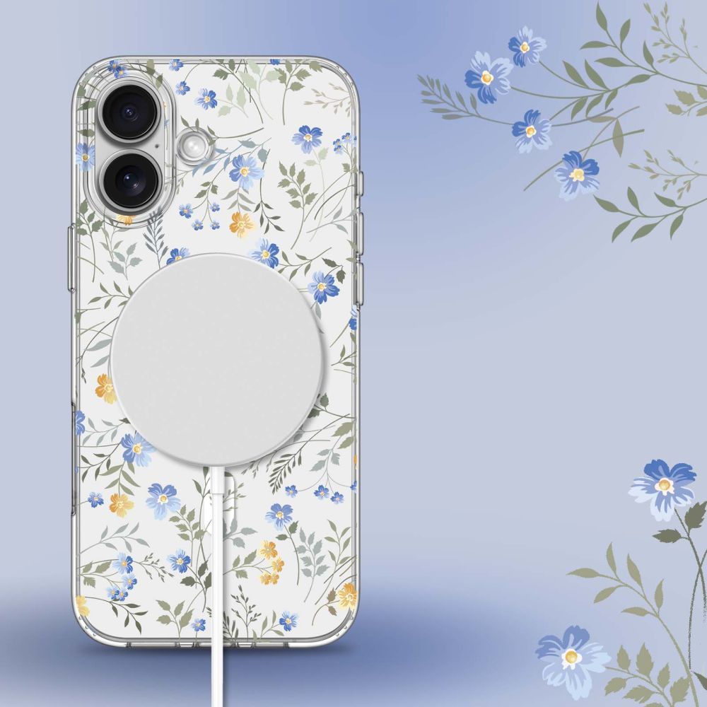 Tech-Protect Tech-Protect iPhone 17e/16e Skal MagSafe FlexAir Spring Flowers