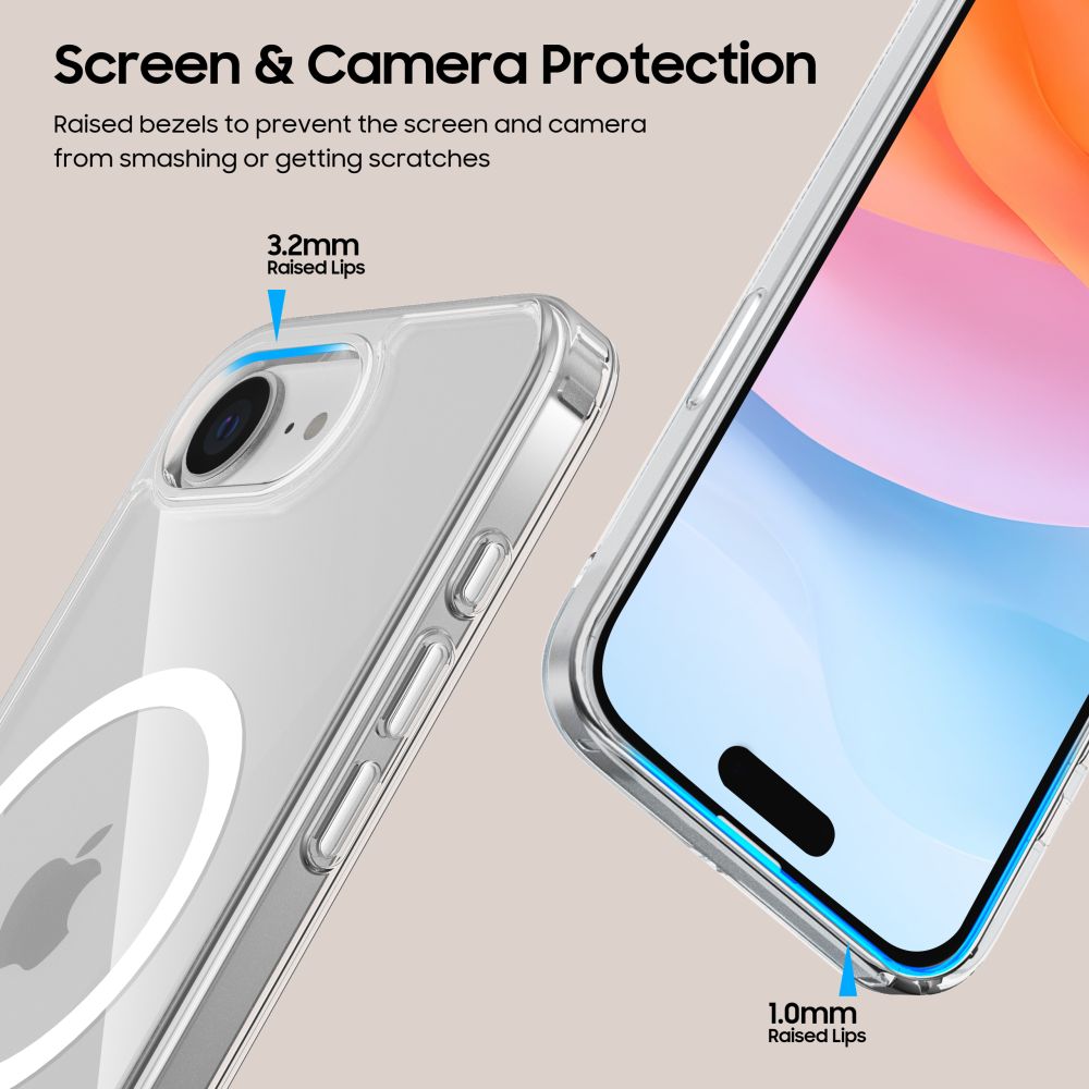 Tech-Protect Tech-Protect iPhone 17e / 16e Skal MagSafe FlexAir Hybrid