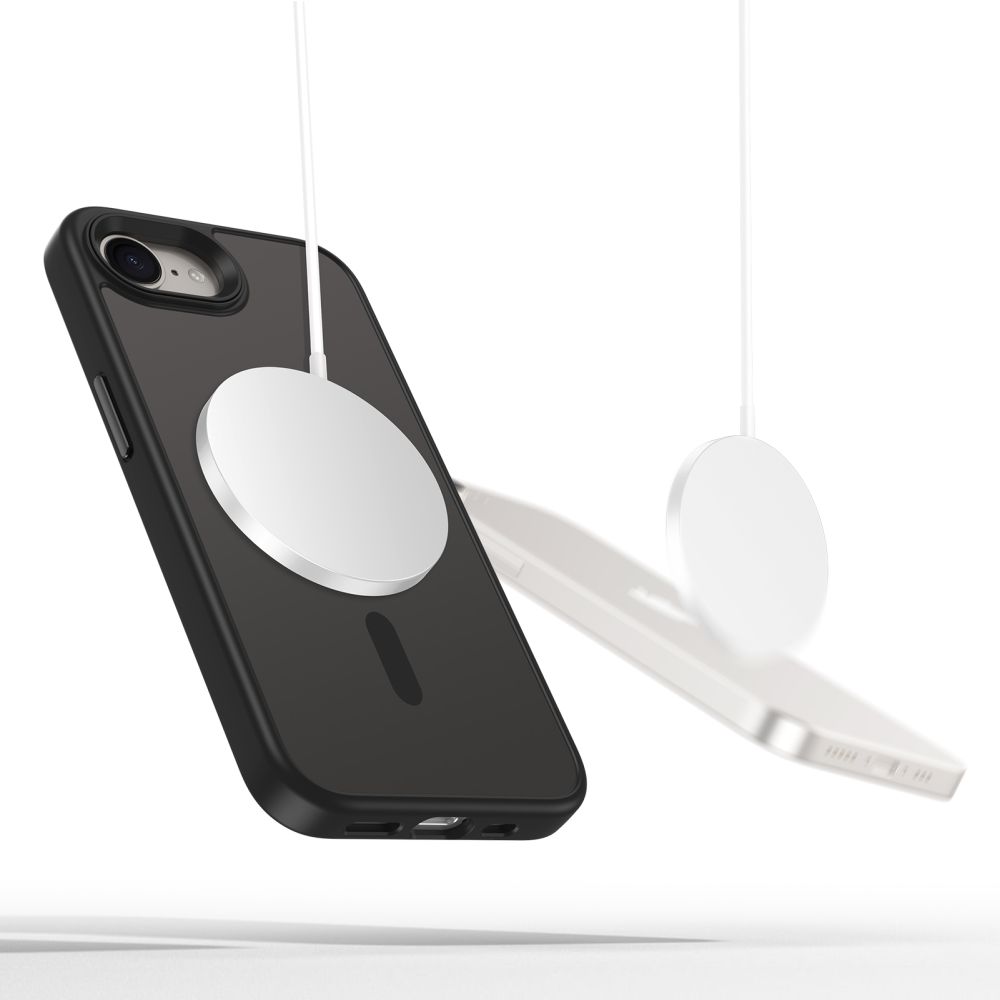 Tech-Protect Tech-Protect iPhone 17e / 16e Skal MagSafe MagMat Matt Svart