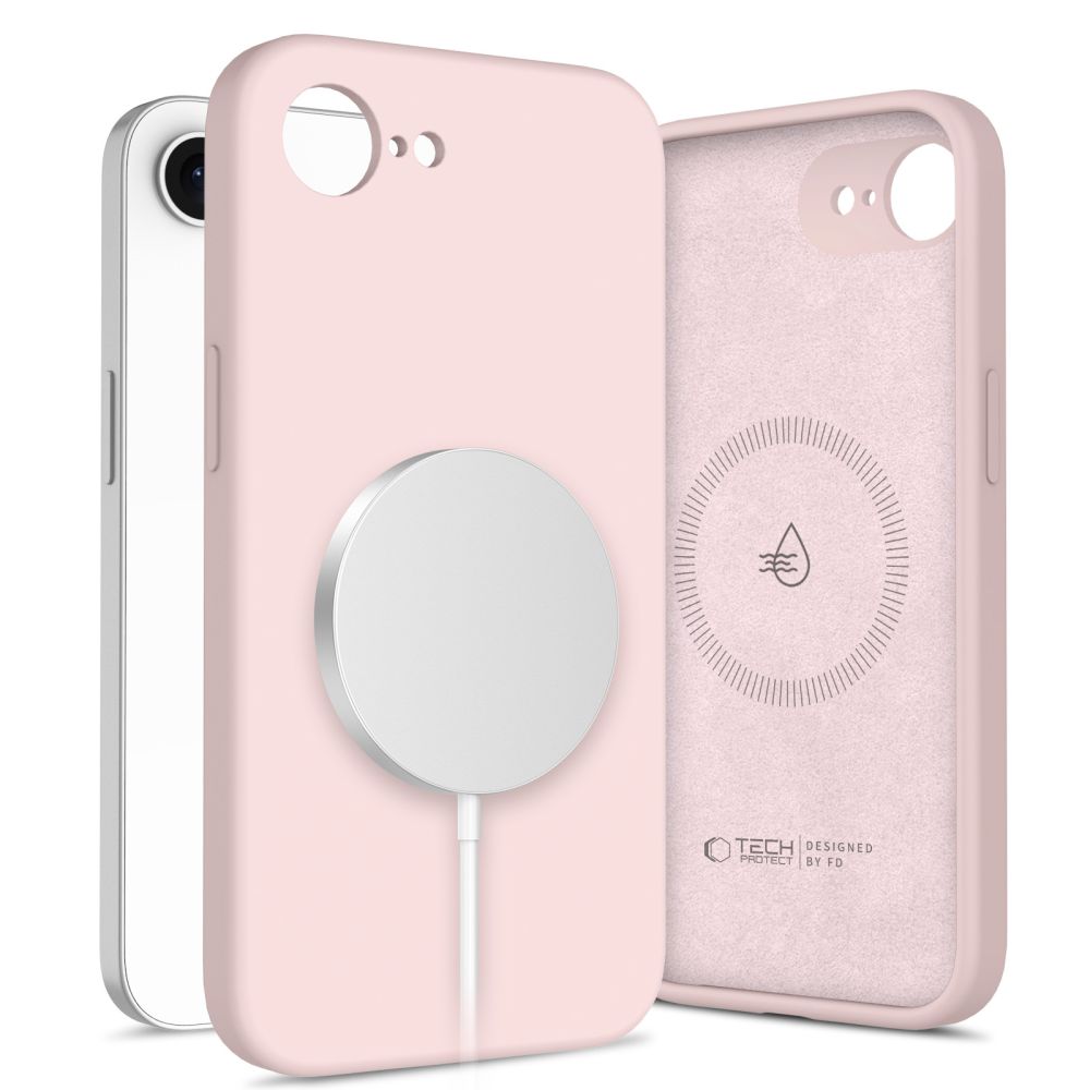 Tech-Protect Tech-Protect iPhone 17e / 16e Skal MagSafe Liquid Silicone