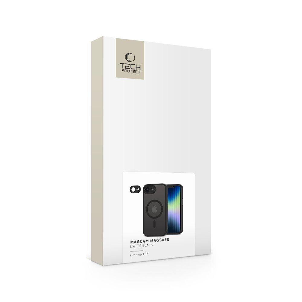 Tech-Protect Tech-Protect iPhone 17e / 16e Skal MagSafe MagCam Matt Svart