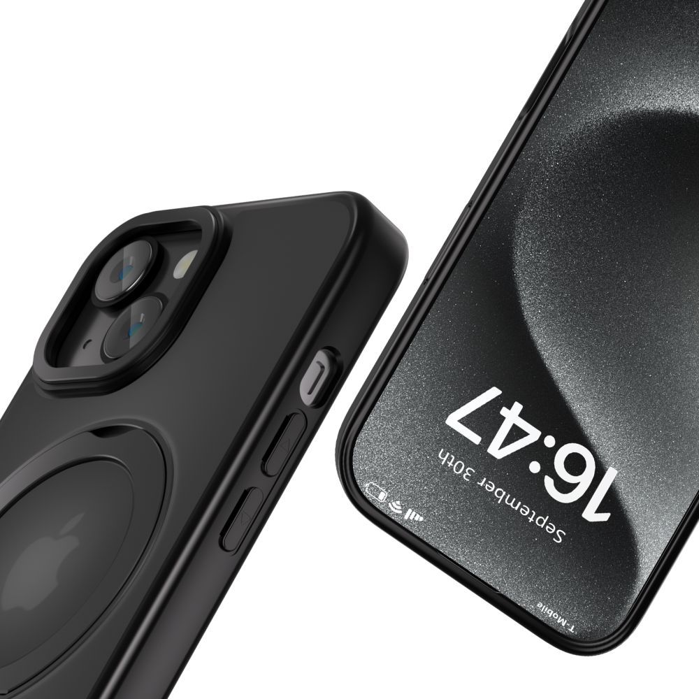 Tech-Protect Tech-Protect iPhone 17e / 16e Skal MagSafe MagRing Matt Svart