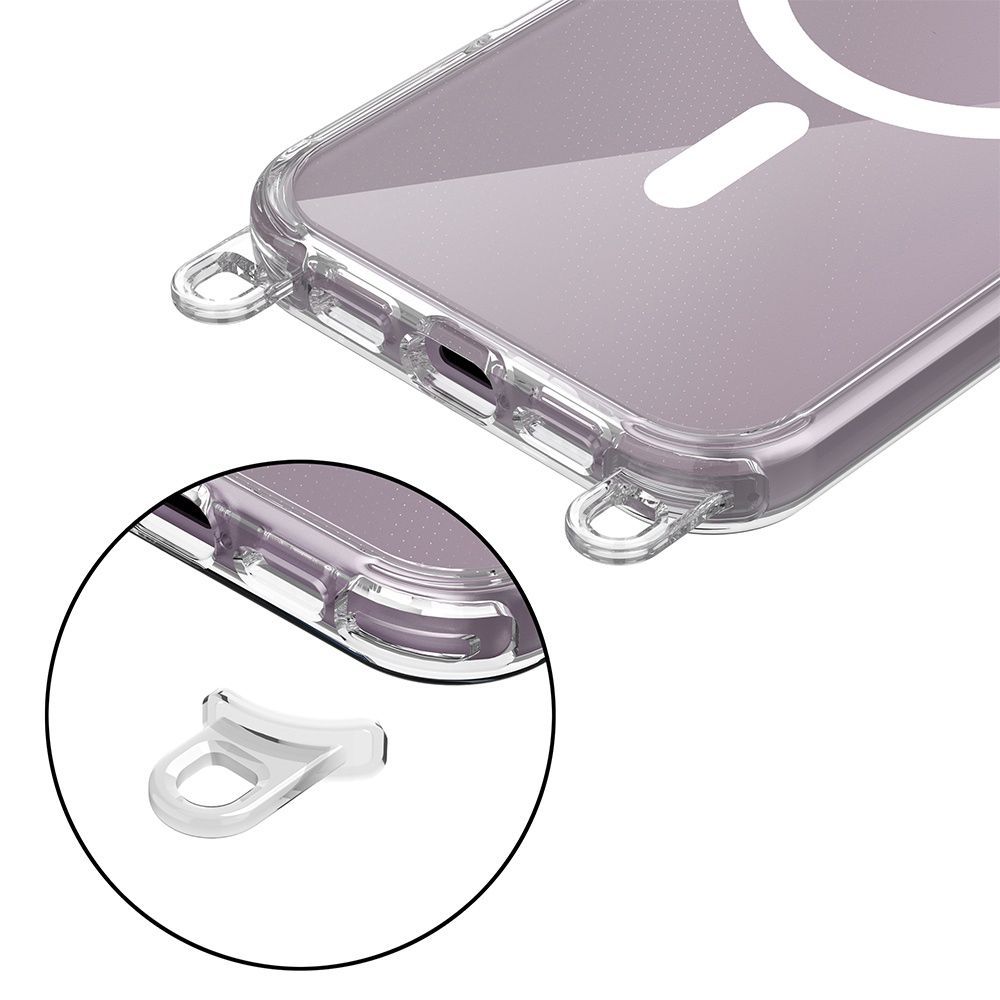 Tech-Protect Tech-Protect iPhone 17e / 16e Skal MagSafe FlexAir Chain