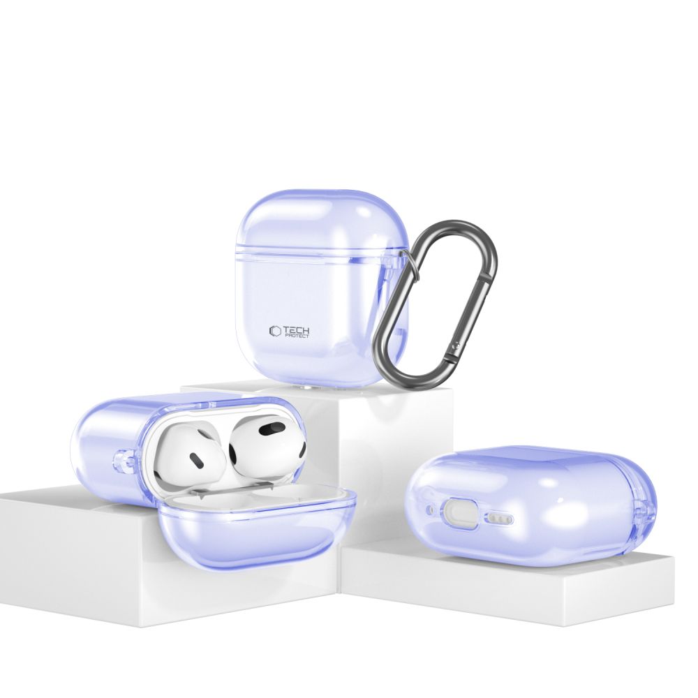 Tech-Protect Tech-Protect AirPods 4 Skal FlexAir Violet