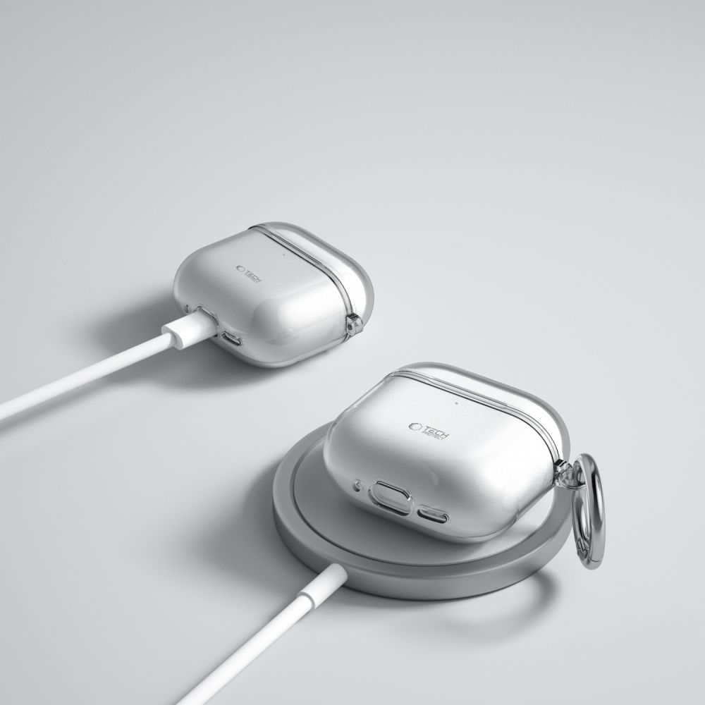 Tech-Protect Tech-Protect AirPods 4 Skal FlexAir Ash Grey