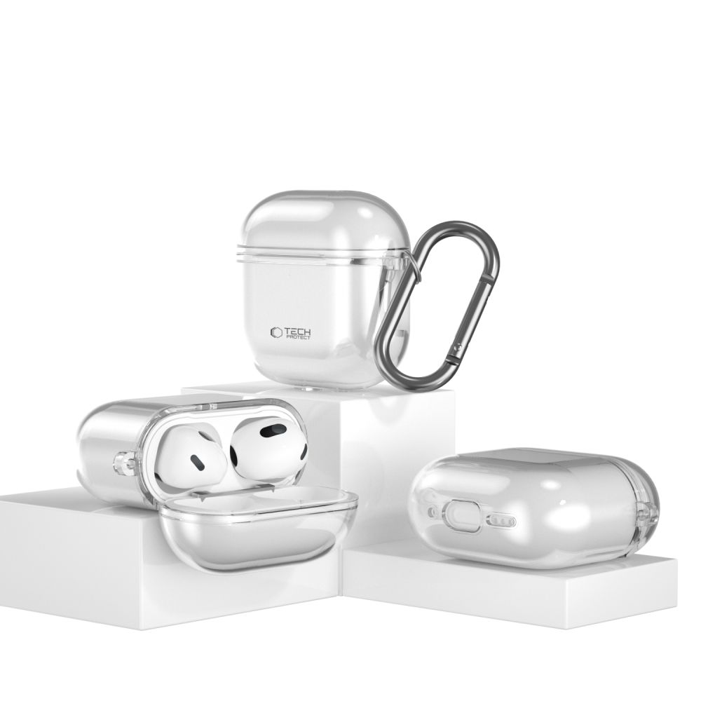 Tech-Protect Tech-Protect AirPods 4 Skal FlexAir Transparent