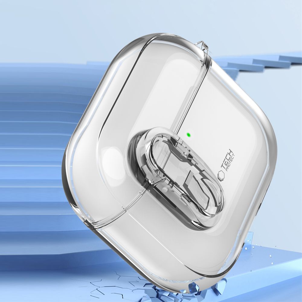 Tech-Protect Tech-Protect AirPods 4 Skal Slim Hook Transparent
