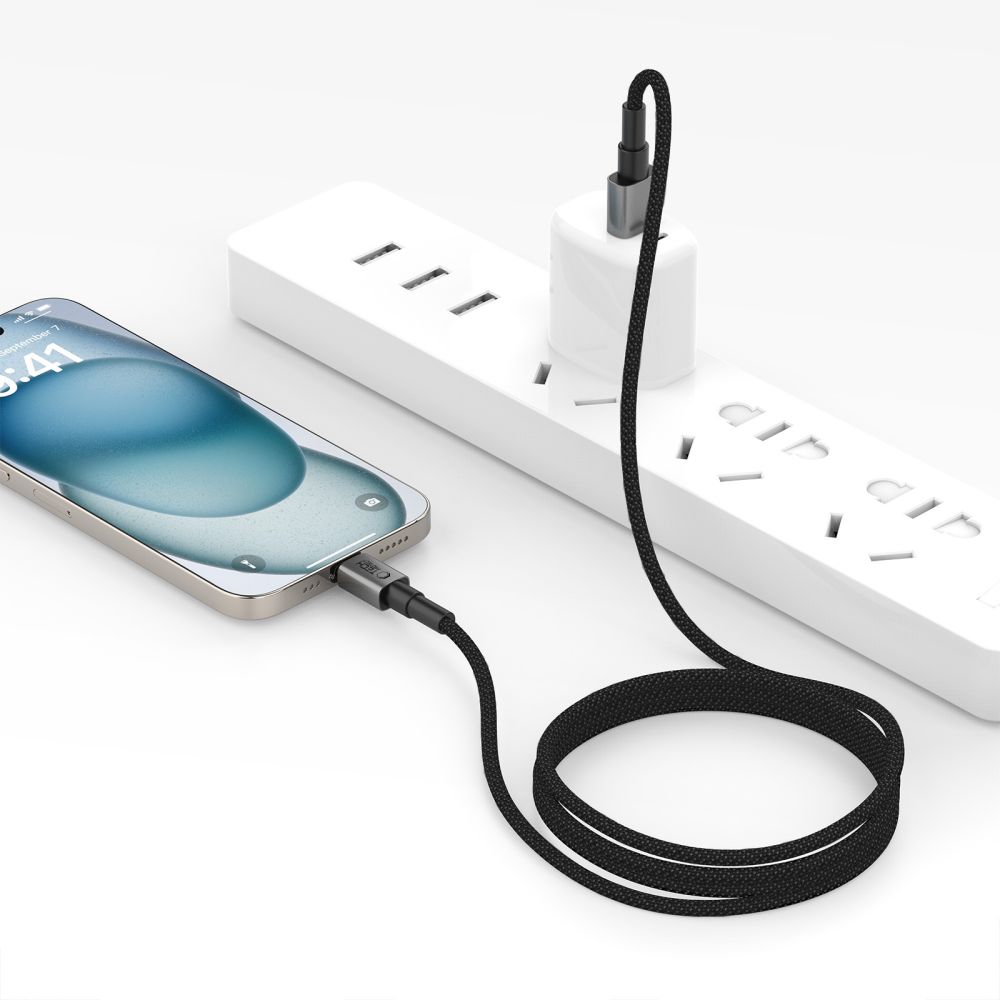 Tech-Protect Tech-Protect 1m 15W/3A USB-C - USB-A Kabel UltraBoost Iron Grey