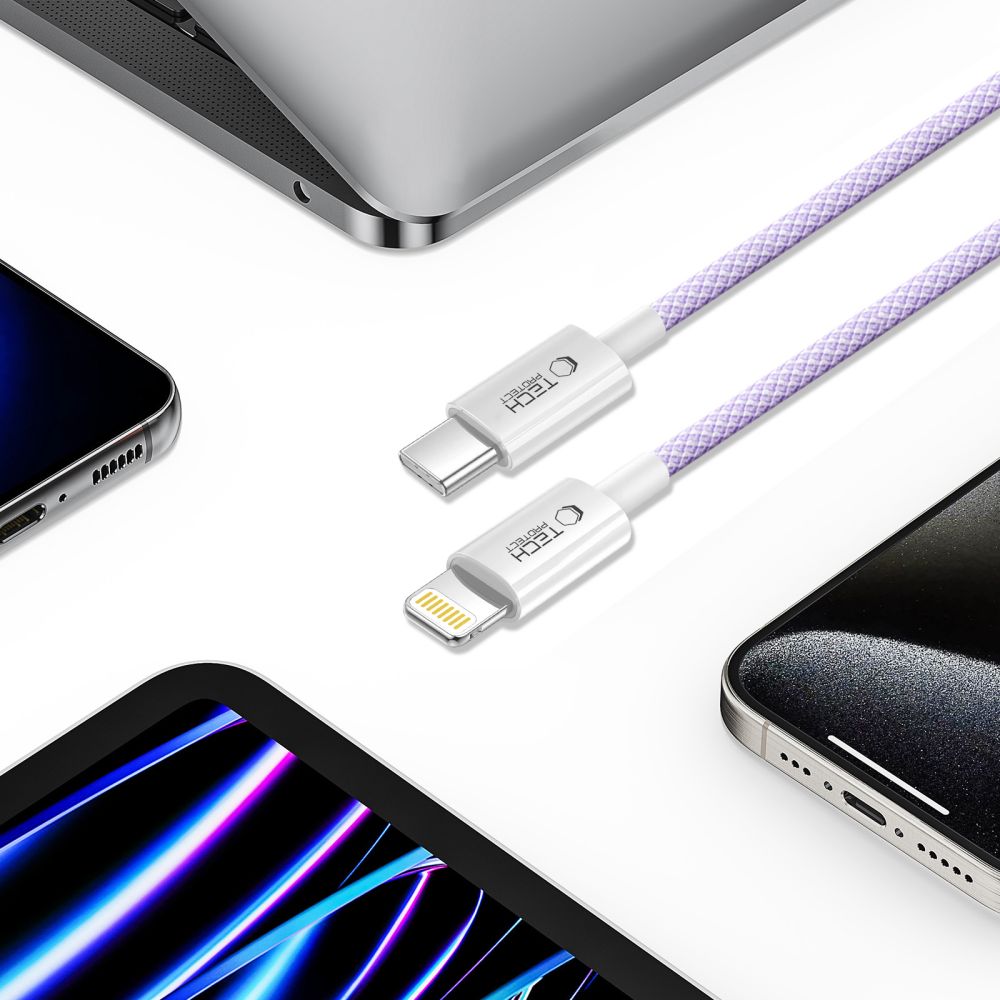 Tech-Protect Tech-Protect 1m 27W/3A PD Lightning-USB-C Kabel UltraBoost