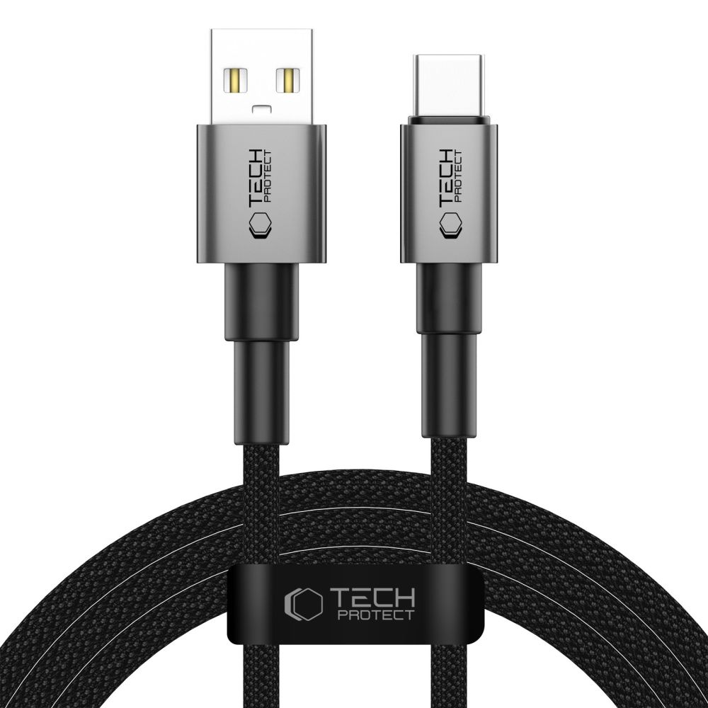 Tech-Protect Tech-Protect 2m 15W/3A USB-C Kabel UltraBoost Iron Grey