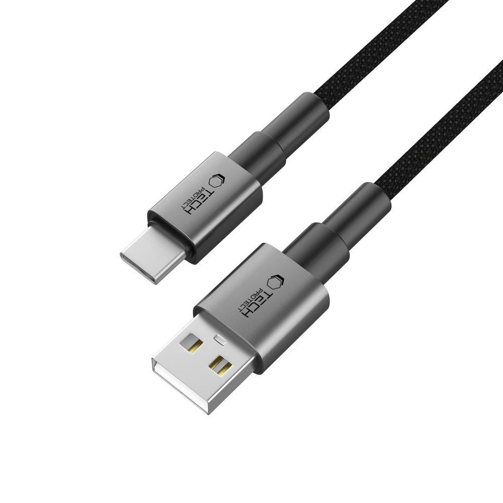 Tech-Protect Tech-Protect 2m 15W/3A USB-C Kabel UltraBoost Iron Grey