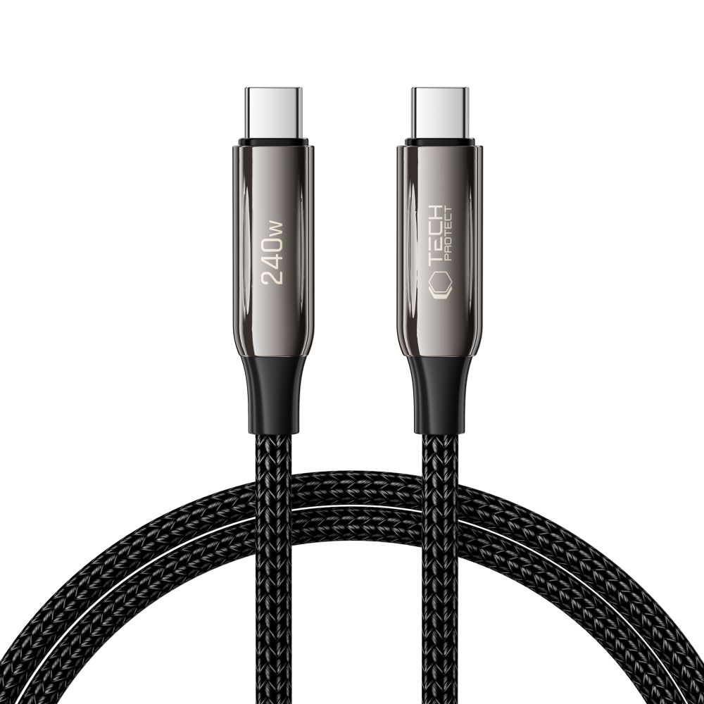 Tech-Protect Tech-Protect 1m 240W/QC4.0 PD USB-C-USB-C Kabel UltraBoost