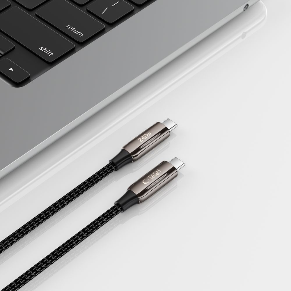 Tech-Protect Tech-Protect 2m 240W/QC4.0 PD USB-C-USB-C Kabel UltraBoost