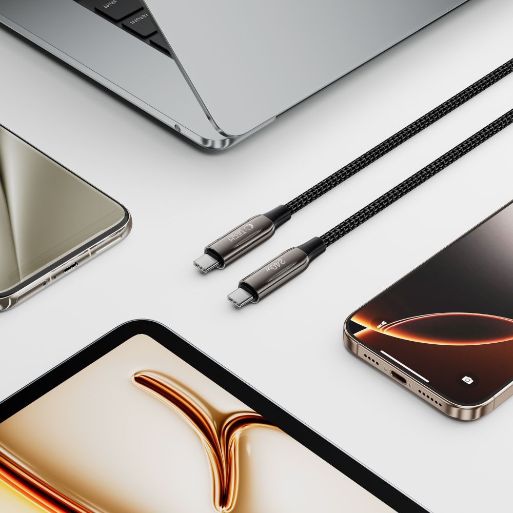 Tech-Protect Tech-Protect 2m 240W/QC4.0 PD USB-C-USB-C Kabel UltraBoost