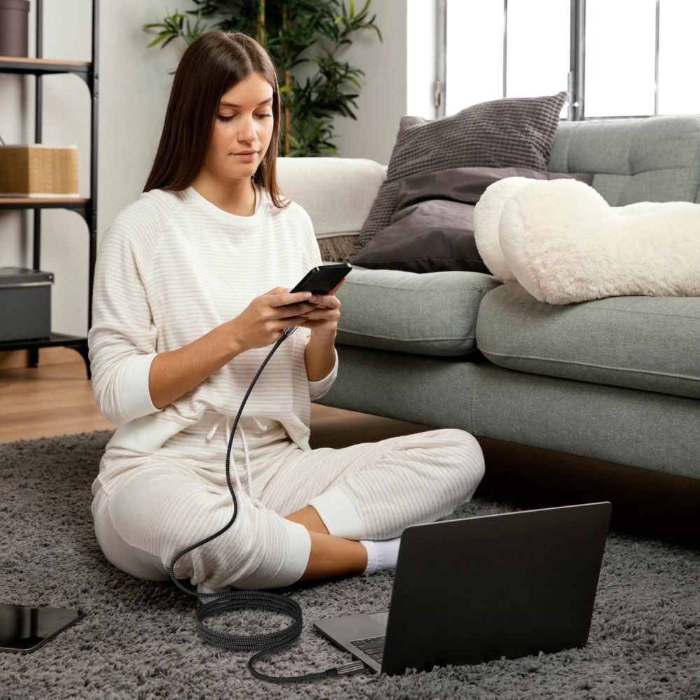 Tech-Protect Tech-Protect 2m 240W/QC4.0 PD USB-C-USB-C Kabel UltraBoost