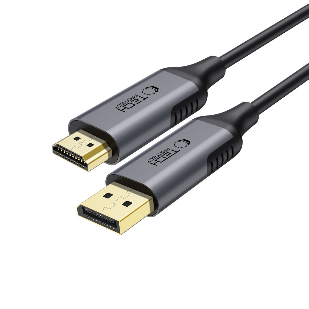 Tech-Protect Tech-Protect 2m DisplayPort - HDMI 2.0 4K 60Hz Kabel UltraBoost