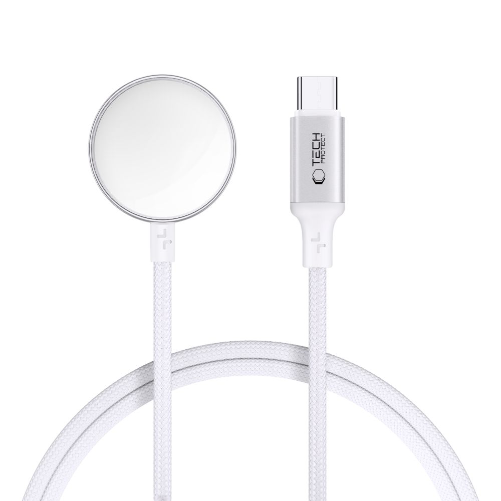 Tech-Protect Tech-Protect 1m Apple Watch Laddare UltraBoost USB-C Vit