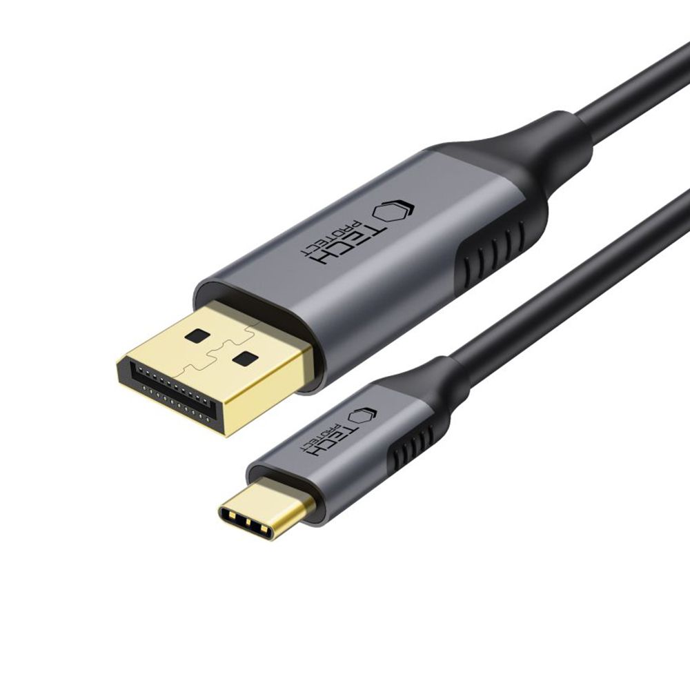 Tech-Protect Tech-Protect 1.8m 8K 60Hz USB-C-DisplayPort 1.4 Kabel UltraBoost