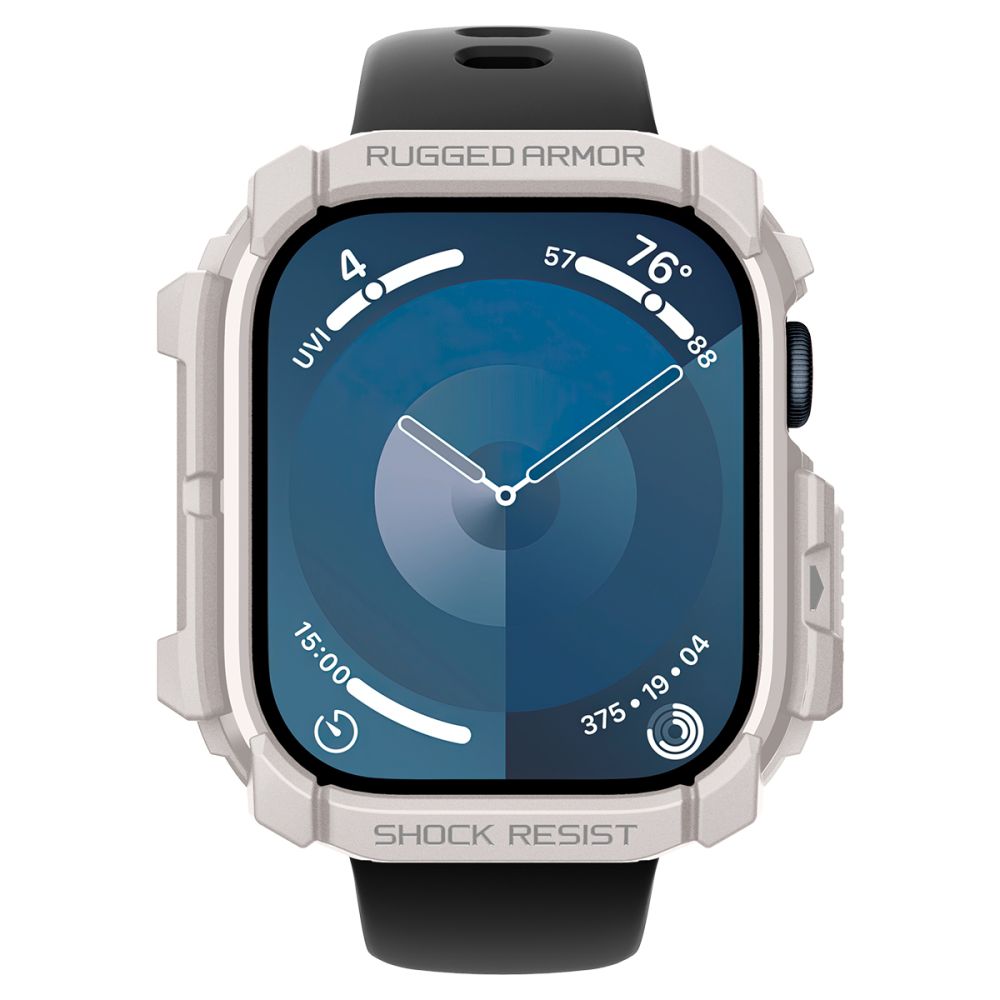 Spigen Spigen Apple Watch 11/10 46 mm Skal Rugged Armor Dune Beige