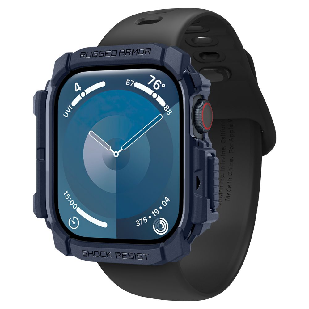 Spigen Spigen Apple Watch 11/10 46 mm Skal Rugged Armor Navy Blue
