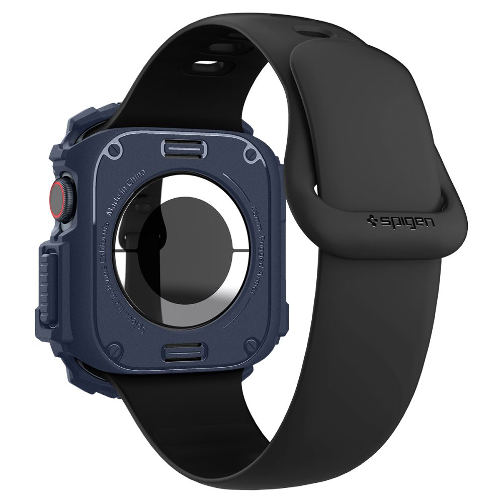 Spigen Spigen Apple Watch 11/10 46 mm Skal Rugged Armor Navy Blue