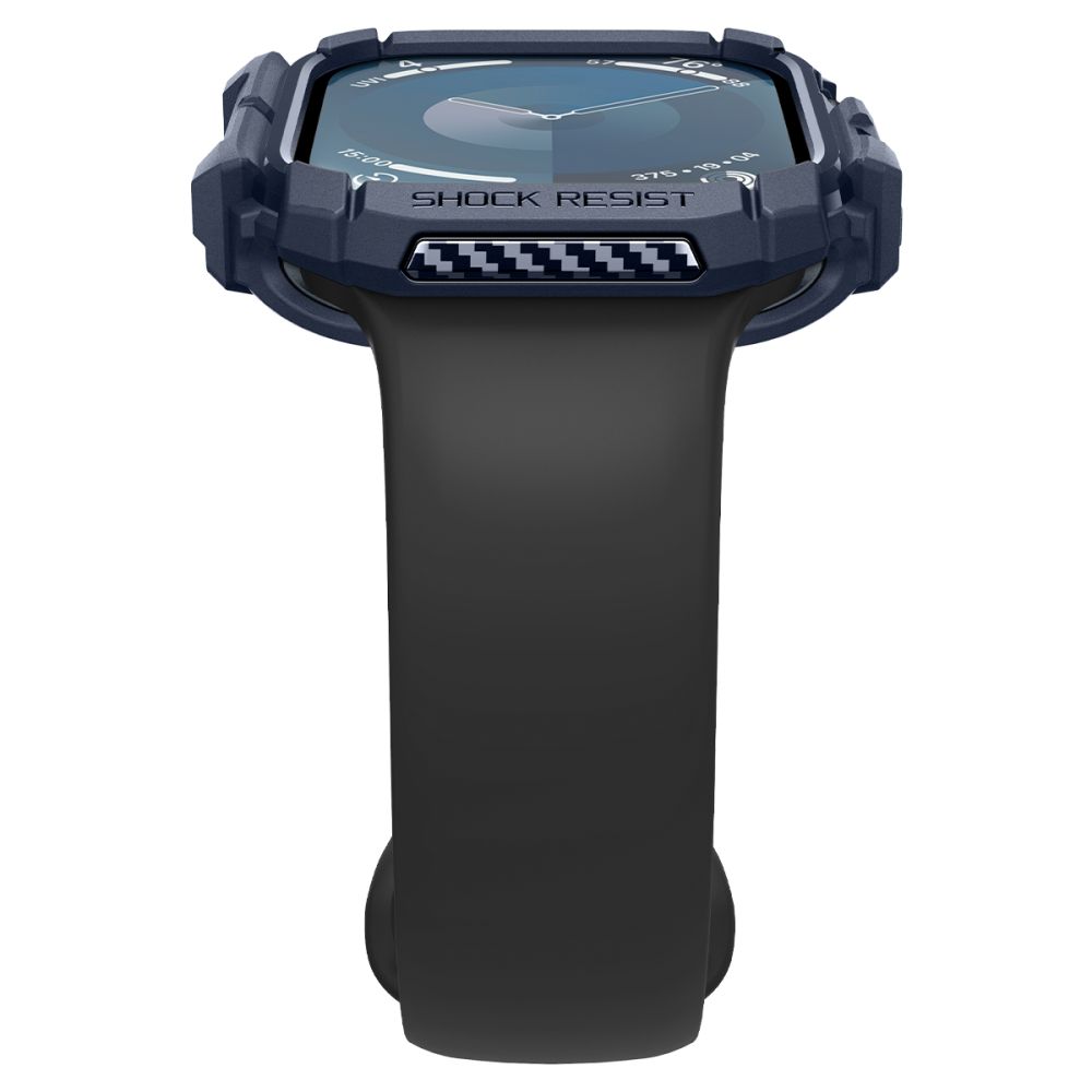 Spigen Spigen Apple Watch 11/10 46 mm Skal Rugged Armor Navy Blue