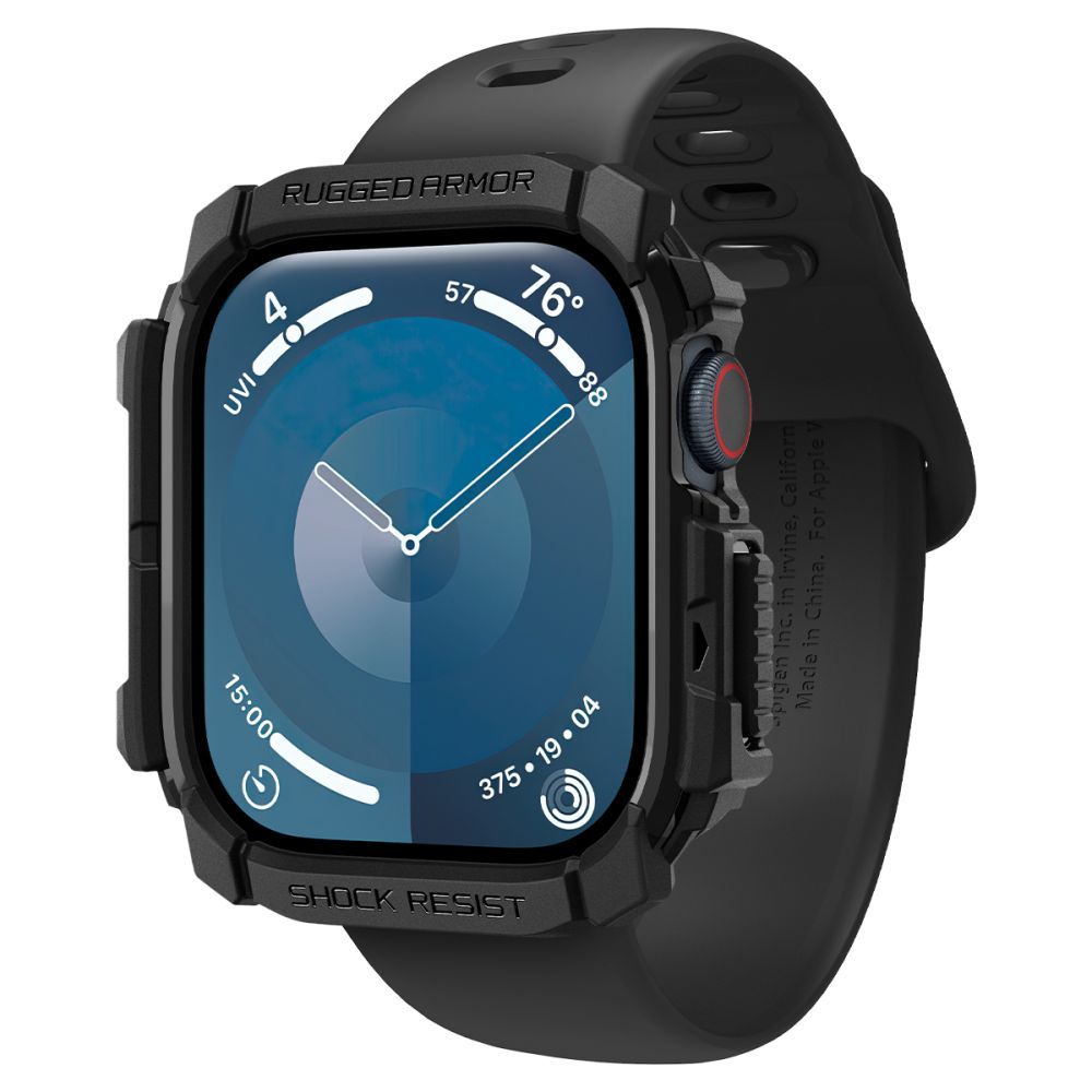 Spigen Spigen Apple Watch 11/10 46 mm Skal Rugged Armor Matt Svart