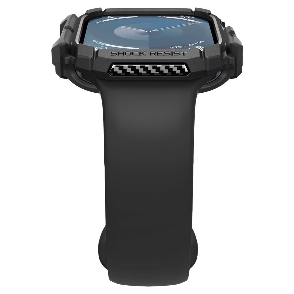 Spigen Spigen Apple Watch 11/10 46 mm Skal Rugged Armor Matt Svart