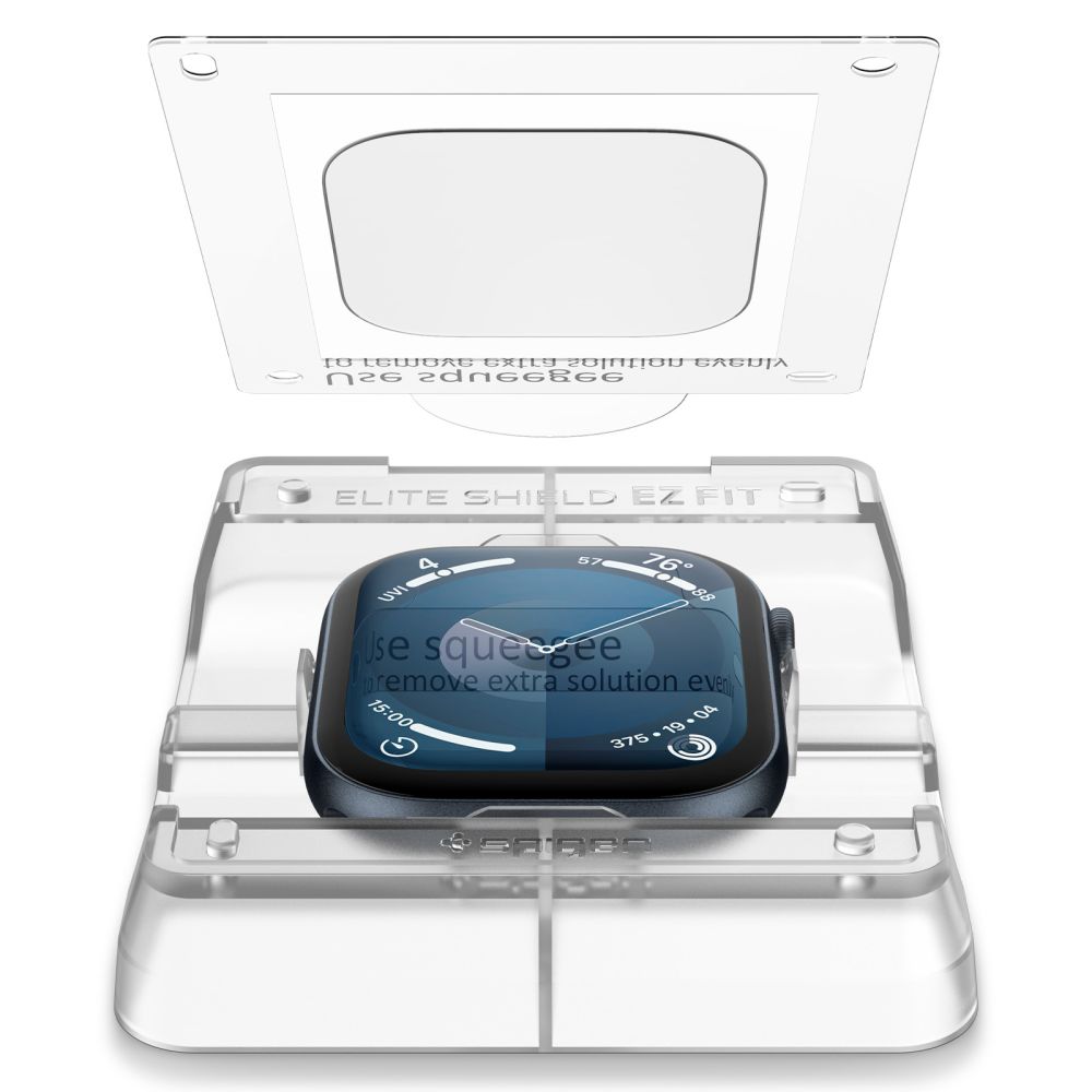 Spigen Spigen Apple Watch 11 / 10 42 mm 2-PACK Skärmskydd 