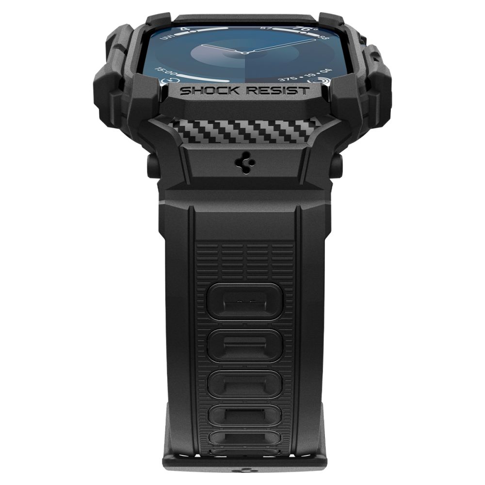 Spigen Spigen Apple Watch 11/10 46 mm Skal Rugged Armor 'Pro' Svart