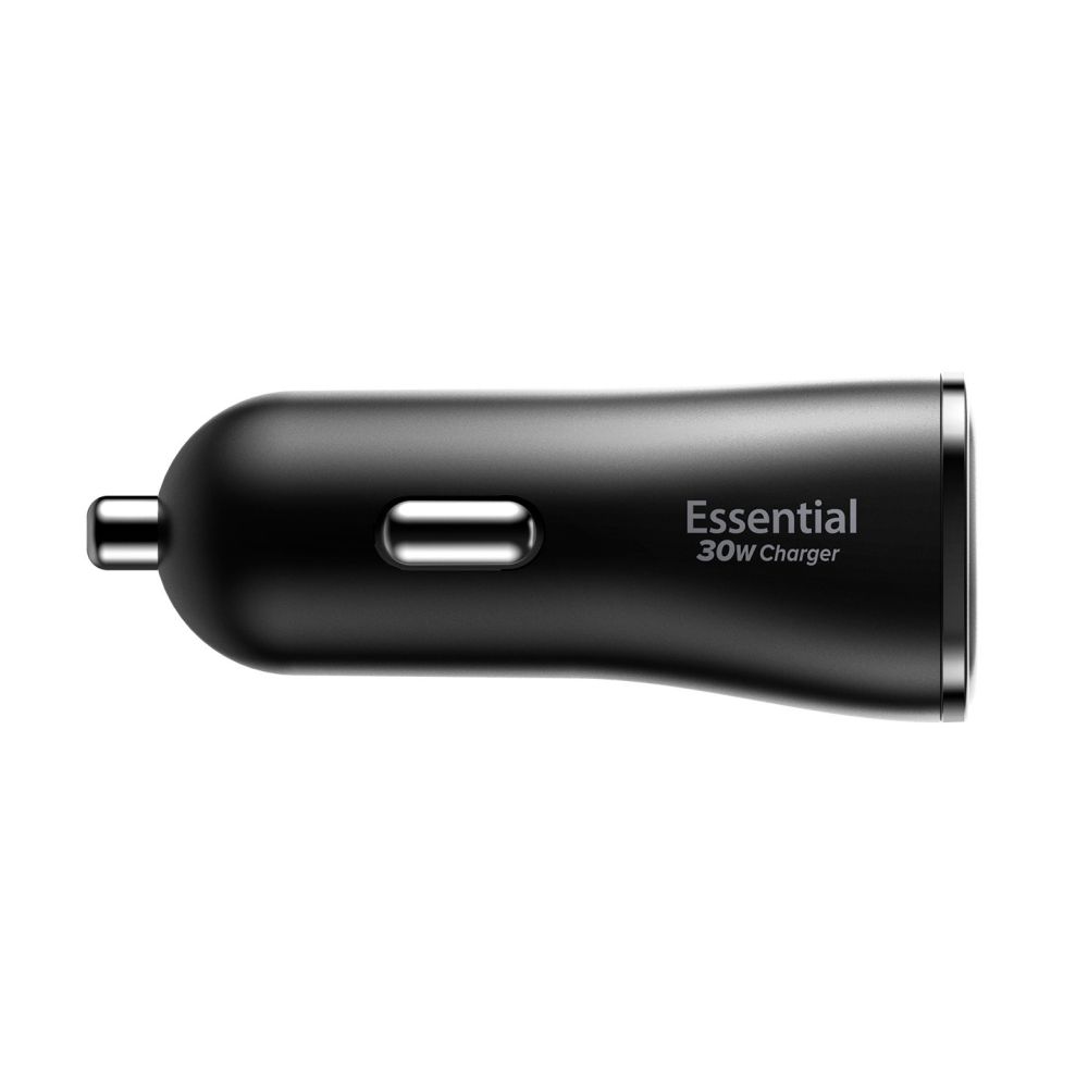 Spigen Spigen 30W Billaddare 2x USB-A Essential Svart
