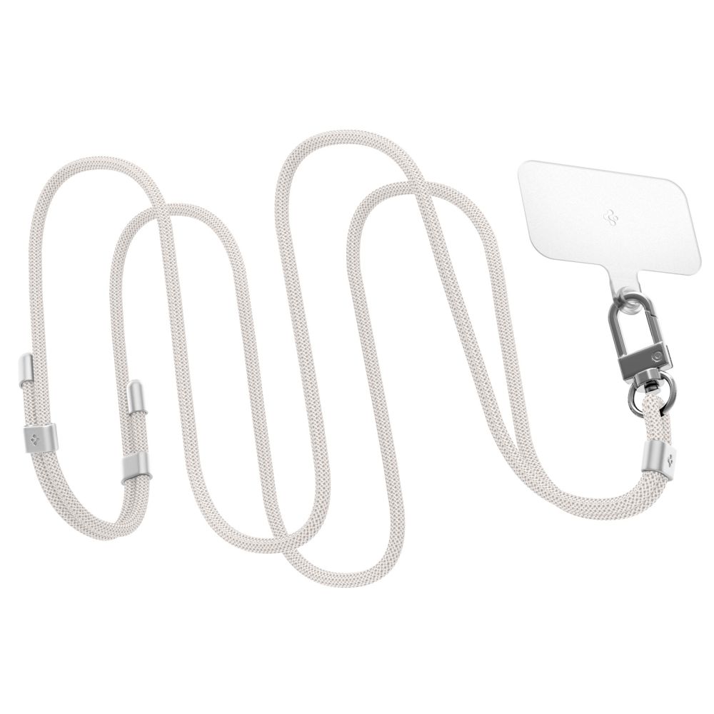 Spigen Spigen Mobilsnöre / Handledsrem Strap Set Pearl White