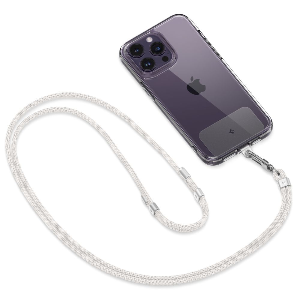 Spigen Spigen Mobilsnöre / Handledsrem Strap Set Pearl White