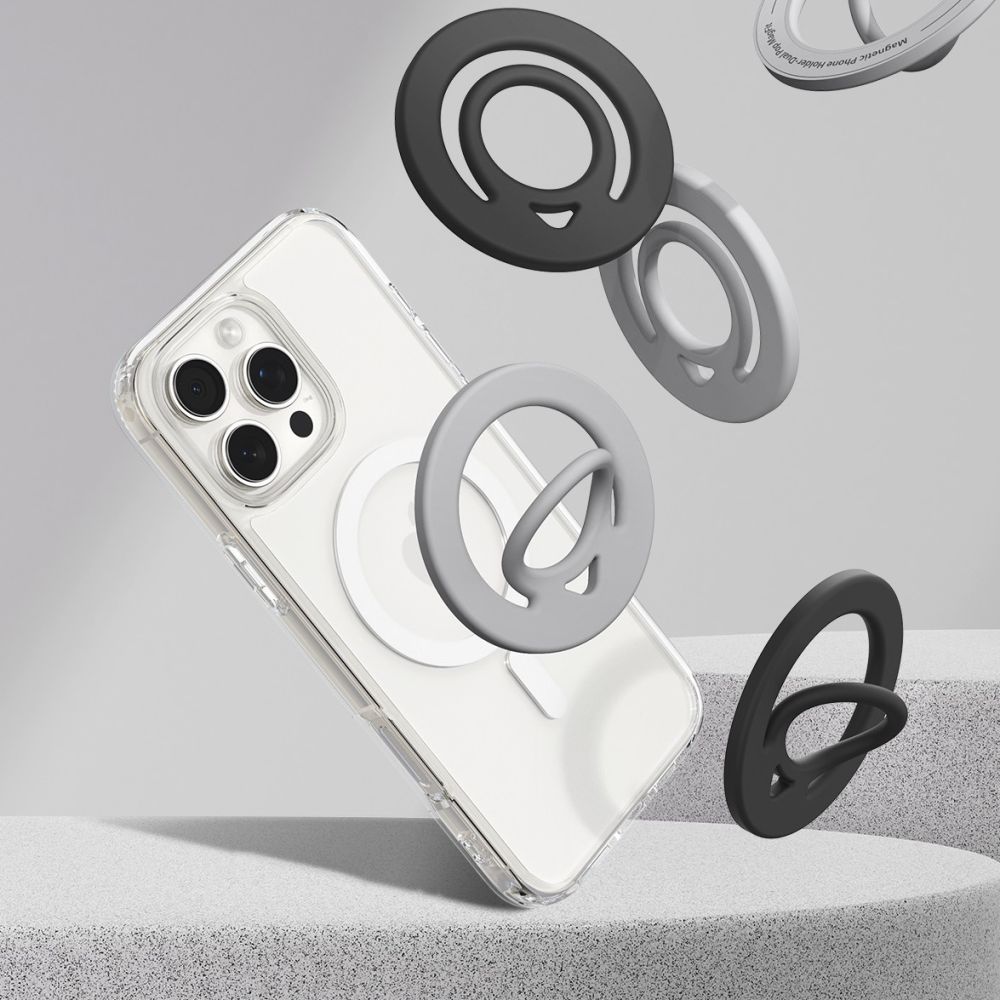 Spigen Spigen Magnetisk MagSafe Ringhållare Dual Pop Svart