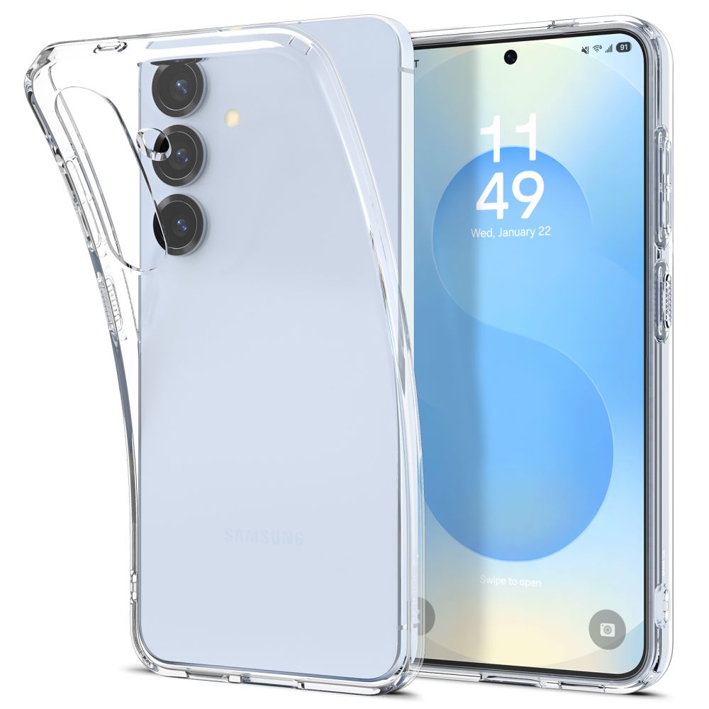 Spigen Spigen Samsung Galaxy S25 Skal Liquid Crystal Transparent