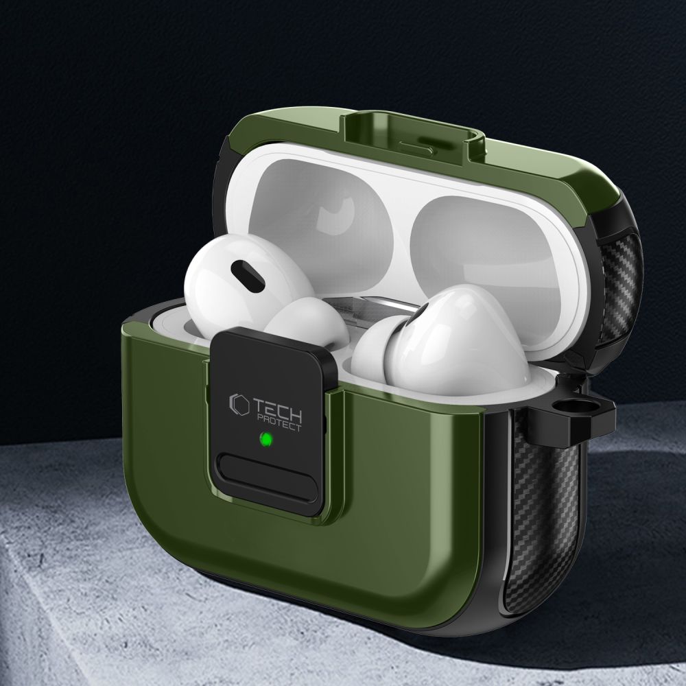 Tech-Protect Tech-Protect AirPods Pro 2/1 Skal MagSafe Defender Hook