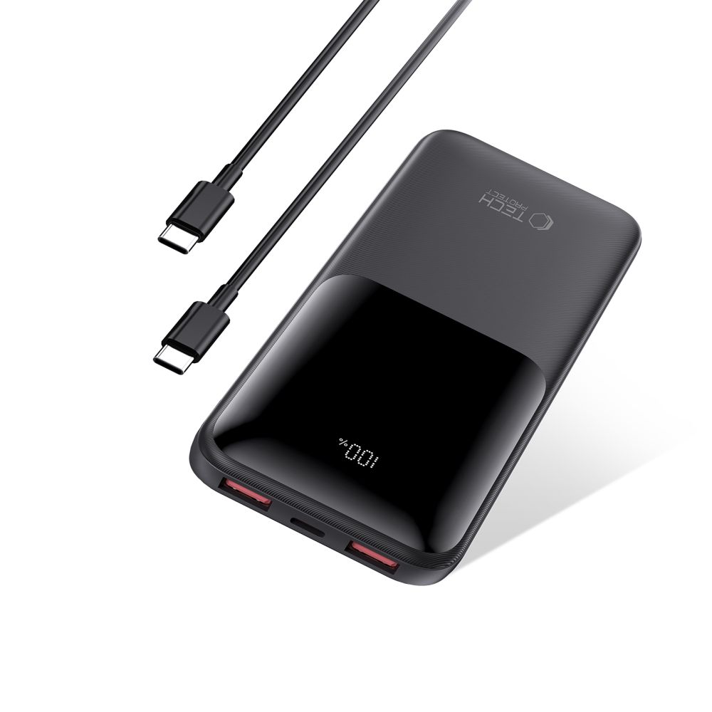 Tech-Protect Tech-Protect 10000 mAh 22.5W Powerbank Svart
