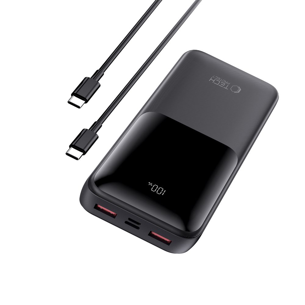 Tech-Protect Tech-Protect 20000 mAh 22.5W Powerbank Svart