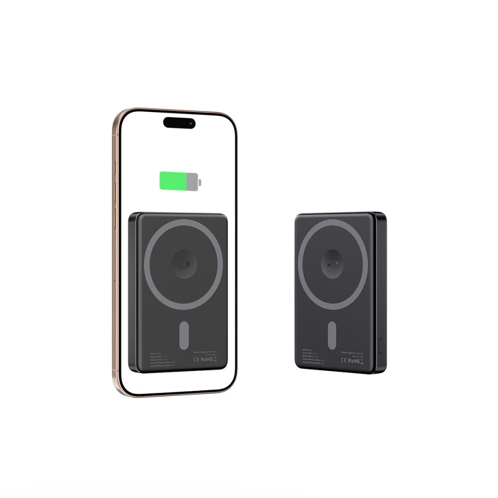 Tech-Protect Tech-Protect 5000 mAh MagSafe Powerbank LifeMag Svart