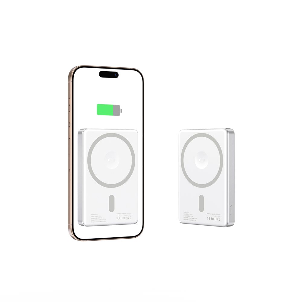 Tech-Protect Tech-Protect 5000 mAh MagSafe Powerbank LifeMag Silver