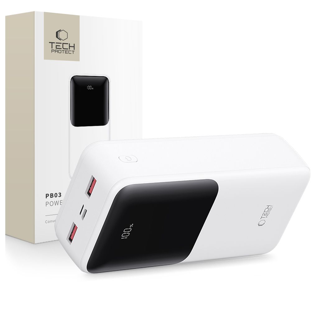 Tech-Protect Tech-Protect 30000 mAh 22.5W Powerbank Vit